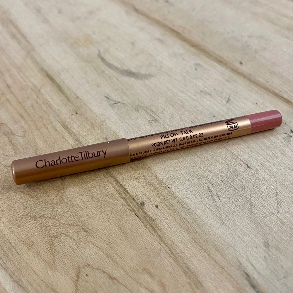 Charlotte Tilbury Lip Cheat Lip Liner Pillow Talk Travel Size Mini 0.02oz NEW